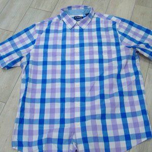 CHAPS BY RALPH LAUREN - MENS SS BUTTON DOWN SHIRT - 2XL